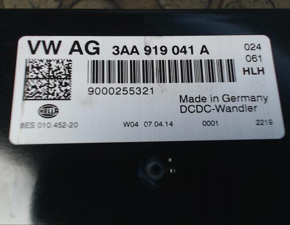 SPANNUNGSSTABILISATOR/DCDC WANDLER (Steuergeräte) VW Golf Diesel (5K) 1598 ccm 77 KW 2013>2014
