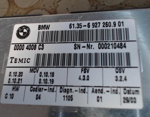 SITZMODUL (Steuergeräte) BMW 5er Benzin (E60/E61) 2171 ccm 125 KW 2003>2005