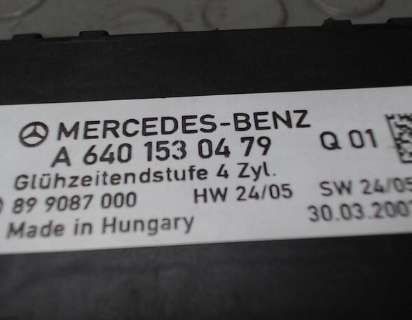 GLÜHZEITSTEUERGERÄT  (Steuergeräte) Mercedes-Benz B-Klasse Diesel (245) 1991 ccm 80 KW 2005>2008