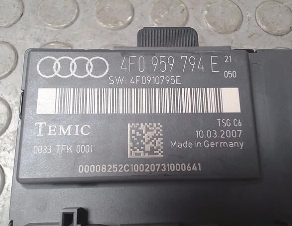 TÜRSTEUERGERÄT HINTEN RECHTS  (Steuergeräte) Audi Audi A6 Diesel (4F) 2698 ccm 132 KW 2006>2008