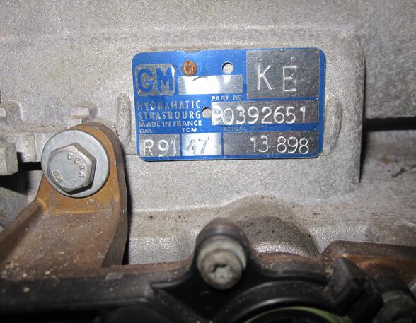 AUTOMATIK-GETRIEBE (Schalt-/Automatik-Getriebe) Opel Omega Benzin (A) 2594 ccm 110 KW 1990>1993