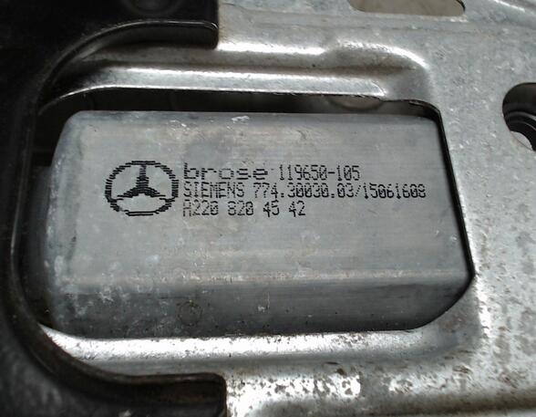 FENSTERHEBER VORN RECHTS  (Tür vorn) Mercedes-Benz C-Klasse Benzin (203) 1998 ccm 95 KW 2000>2002