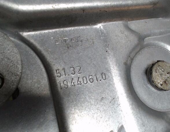 FENSTERHEBER MECHANISCH VORN LINKS (Tür vorn) BMW 5er Benzin (E34) 1991 ccm 110 KW 1990>1995