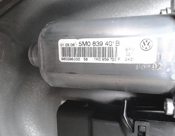 Window Crank VW Golf Plus (521, 5M1)