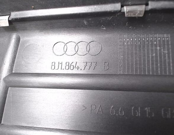 FUSSSTÜTZE/ AUFLAGE ( ALUMINIUM GEBÜRSTET )  (Bodenteppiche) Audi Audi TT Benzin (8J) 3189 ccm 184 KW 2006>2010