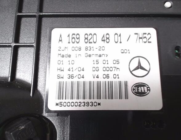 INNENRAUMLEUCHTE VORN  (Innenverkleidungen Dach) Mercedes-Benz A-Klasse Benzin (169) 1699 ccm 85 KW 2004>2008