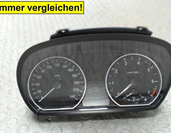Aanwijsinstrument BMW 1er (E81), BMW 1er (E87)