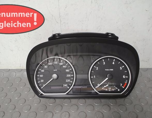 TACHOEINHEIT  (Armaturenbrett / Mittelkonsole) BMW 1er Benzin (E81,E82,E8) 1596 ccm 85 KW 2007