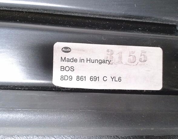 NETZTRENNWAND/ GEPÄCKNETZ (Innenverkleidungen Heckblech) Audi Audi A4 Diesel (B5) 2496 ccm 110 KW 1999>2001