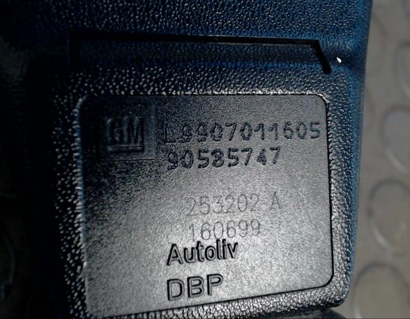 GURTSTRAFFER VORNE LINKS (Sicherheitselektronik) Opel Vectra Benzin (B) 1598 ccm 74 KW 1999>2002