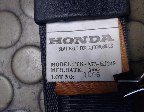SICHERHEITSGURT VORN RECHTS (Sicherheitselektronik) Honda CRX Benzin (EH6/EG2) 1590 ccm 92 KW 1994>1998