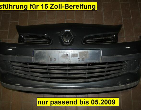 Bumperplaat RENAULT Clio III (BR0/1, CR0/1)