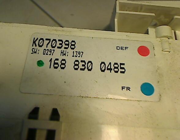 Air Conditioning Control Unit MERCEDES-BENZ A-Klasse (W168)