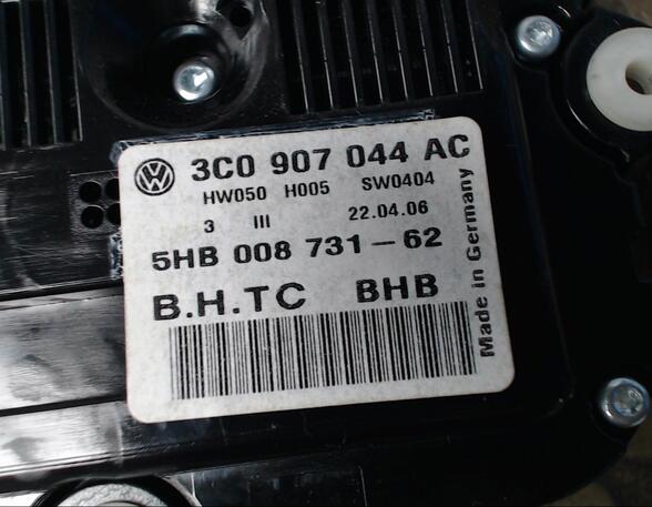 HEIZUNGSBETÄTIGUNG (Armaturenbrett / Mittelkonsole) VW Passat Diesel (3C/3CC) 1968 ccm 103 KW 2005>2008