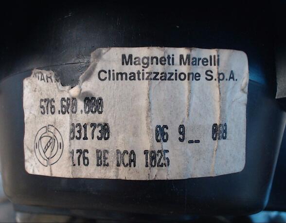 HEIZUNGSGEBLÄSE (Heizung/Klimaanlage) Fiat Punto Benzin (176) 1242 ccm 44 KW 1997>1999