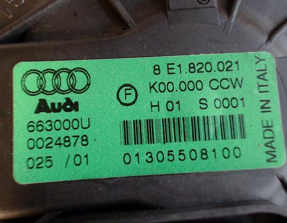 HEIZUNGSGEBLÄSE (Heizung/Klimaanlage) Audi Audi A4 Diesel (8E/8H/QB6) 1896 ccm 96 KW 2000>2003