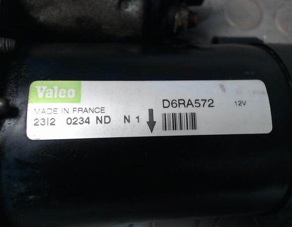 ANLASSER VALEO (Motorelektrik) Peugeot 206 Benzin (2KFX/2NFZ/) 1360 ccm 55 KW 2001>2003