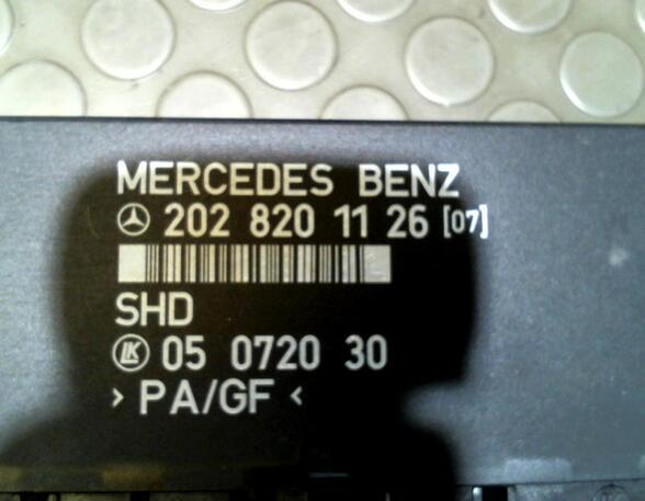 Fuel Injection Control Unit MERCEDES-BENZ C-Klasse (W202)