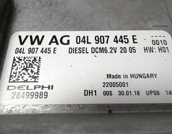 STEUERGERÄT DIESELEINSPRITZUNG/ MOTORSTEUERGERÄT  (Gemischaufbereitung) Skoda Octavia Diesel (5E) 1598 ccm 85 KW 2018>2019