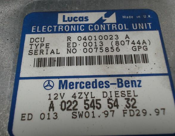 Fuel Injection Control Unit MERCEDES-BENZ C-Klasse (W202)