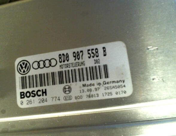 STEUERGERÄT EINSPRITZUNG (Gemischaufbereitung) Audi Audi A4 Benzin (B5) 1781 ccm 92 KW 1996>1998