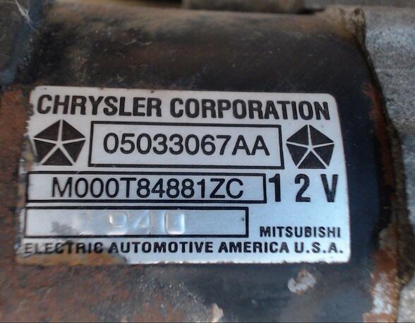 ANLASSER (Motorelektrik) Chrysler PT Cruiser Benzin (PT) 1996 ccm 104 KW 2000>2003