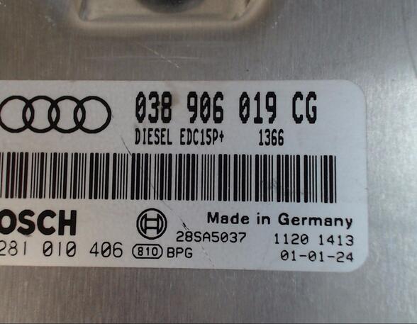 STEUERGERÄT EINSPRITZUNG (Gemischaufbereitung) Audi Audi A4 Diesel (8E/8H/QB6) 1896 ccm 96 KW 2000>2003