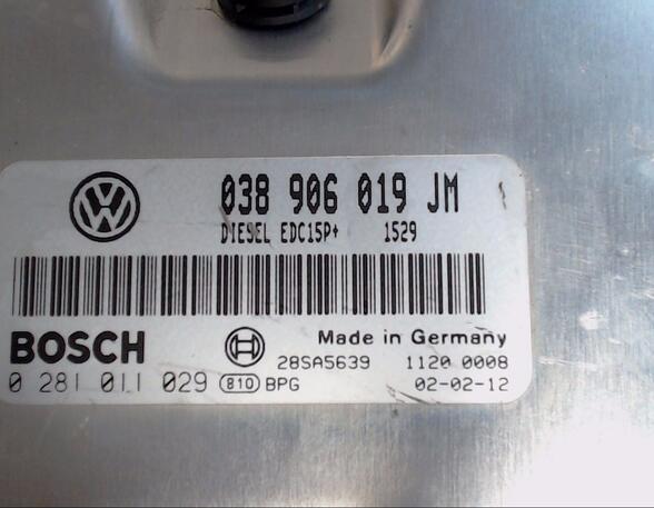 STEUERGERÄT EINSPRITZUNG (Gemischaufbereitung) VW Polo Diesel (9 N) 1896 ccm 74 KW 2001>2005
