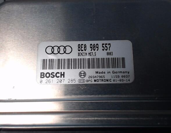 STEUERGERÄT EINSPRITZUNG (Gemischaufbereitung) Audi Audi A4 Benzin (8E/8H/QB6) 1984 ccm 96 KW 2001>2004