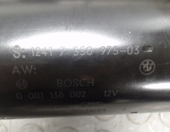 ANLASSER ( SCHALTGETRIEBE ) BOSCH (Motorelektrik) BMW 1er Benzin (E81,E82,E8) 1597 ccm 90 KW 2007>2009
