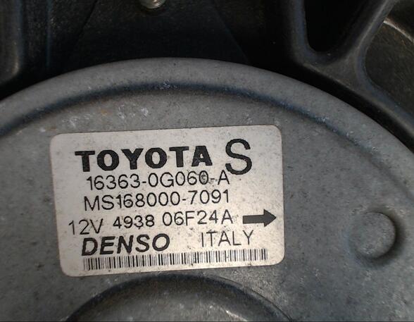ELEKTROLÜFTER  (Motorkühlung) Toyota Avensis Diesel (T25) 1995 ccm 85 KW 2003>2006