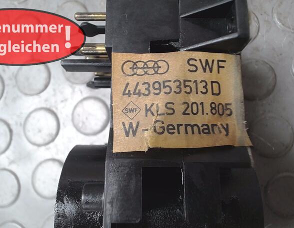 BLINKSCHALTER/ KOMBISCHALTER  (Lenkrad und Zubehör) Audi Audi 100 Benzin (44) 1760 ccm 65 KW 1986>1988
