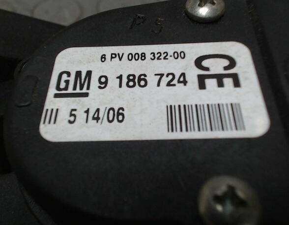 GASPEDAL  (Gemischaufbereitung) Opel Signum Benzin (Z-C/S) 2198 ccm 114 KW 2005>2007