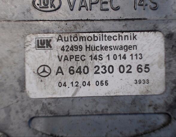 VAKUUMPUMPE (Bremsen vorn) Mercedes-Benz A-Klasse Diesel (169) 1991 ccm 80 KW 2004>2008