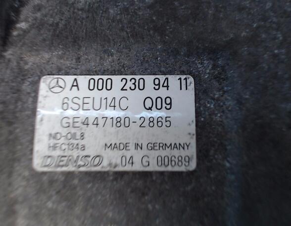 KOMPRESSOR KLIMAANLAGE (Heizung/Klimaanlage) Mercedes-Benz Vaneo Diesel (414) 1689 ccm 67 KW 2001>2005