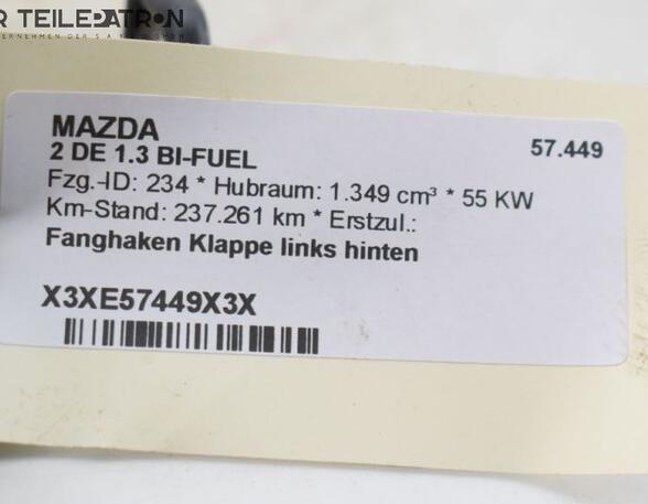 Scheinwerfer / Hauptscheinwerfer links Vorfacelift MAZDA 2 (DY) 1.4 59 KW