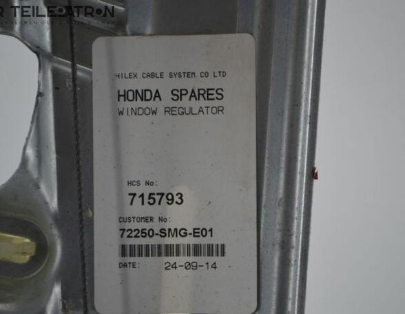 Electric Window Lift Motor HONDA Civic VIII Hatchback (FK, FN), HONDA Civic IX (FK)