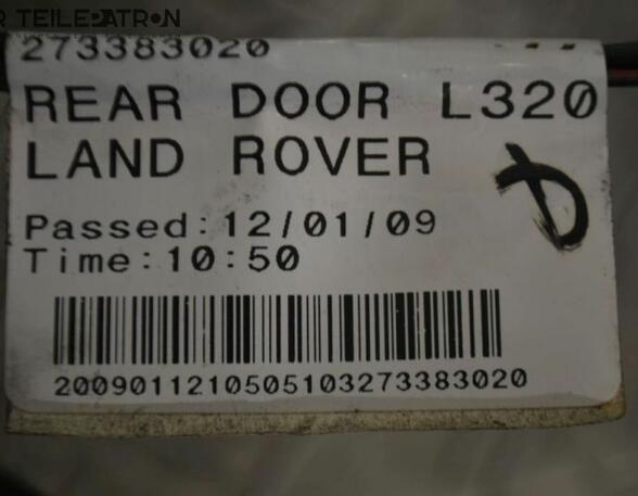 Door Wiring Harness LAND ROVER Range Rover Sport (L320)