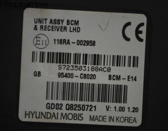 Steuergerät Wegfahrsperre BCM HYUNDAI I20 (GB) 1.2 62 KW