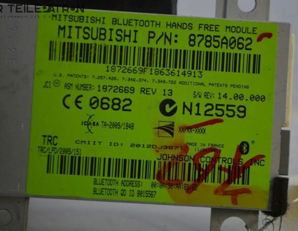 Steuergerät Steuergerät Bluetooth Freisprecheinrichtung MITSUBISHI ASX 1.6 86KW 86 KW