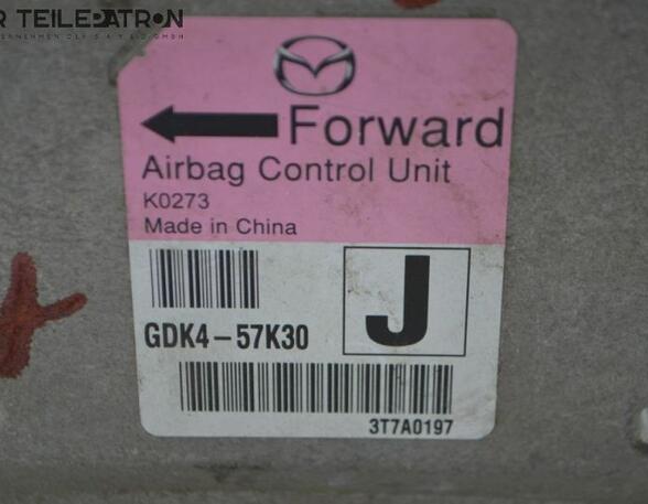 Steuergerät Airbag Airbagsteuergerät Ausgelöst MAZDA 6 KOMBI (GH) 2.2 MZR-CD 132 KW