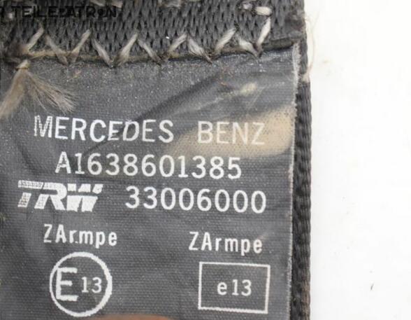 Gurtstraffer / Sicherheitsgurt links vorn  MERCEDES-BENZ M-KLASSE (W163) ML 320 160 KW