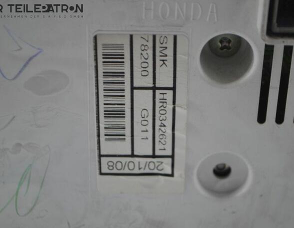 Speedometer HONDA Civic VIII Hatchback (FK, FN), HONDA Civic IX (FK)