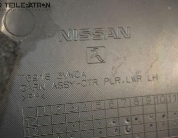 B-Pillar Trim Cover Panel NISSAN Note (E12)