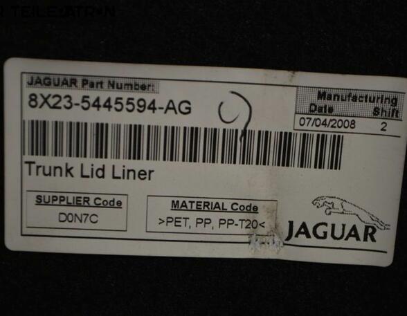 Verkleidung Heckklappe Heckklappenverkleidung  JAGUAR XF (_J05_  CC9) 2.7 D 152 KW