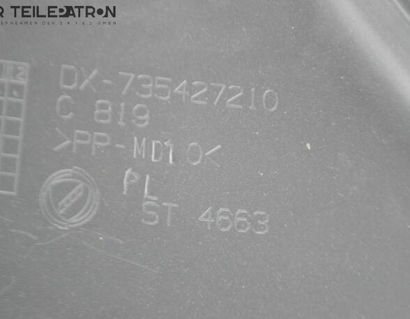 Abdeckung Kofferraum rechts verkleidung (beschädigt) FIAT 500 (312_) 1.2 51 KW