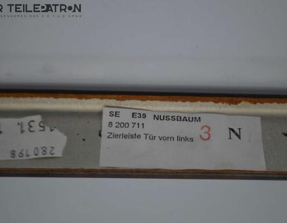 Zierleiste Tür innen vorne links Nussbaum BMW ALPINA B10 5 (E39) 3.2 191 KW