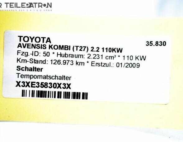 Door Handle TOYOTA Avensis Kombi (T27)