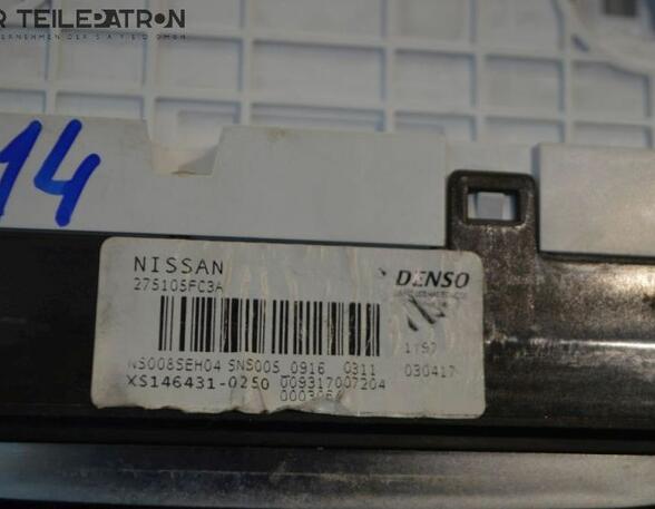 Bedieningselement airconditioning NISSAN Micra V (K14)