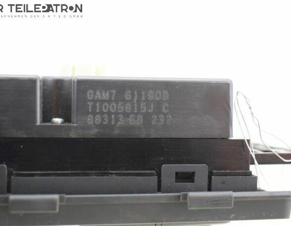 Air Conditioning Control Unit MAZDA 6 Hatchback (GH)